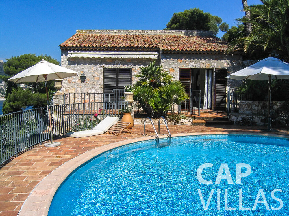 let Villa Verbena cap ferrat swimming pool