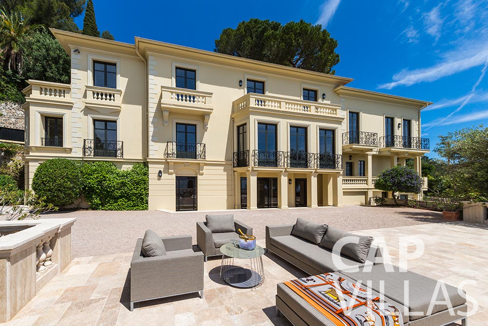 rent Villa Anna anna cap martin roquebrune terrace