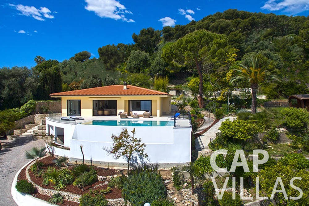 rent Villa Infinity infinity roquebrune cap martin property birdview