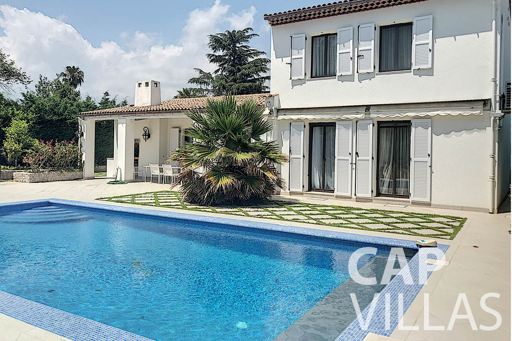 Villa Valéry for let cap de nice valery swimming pool